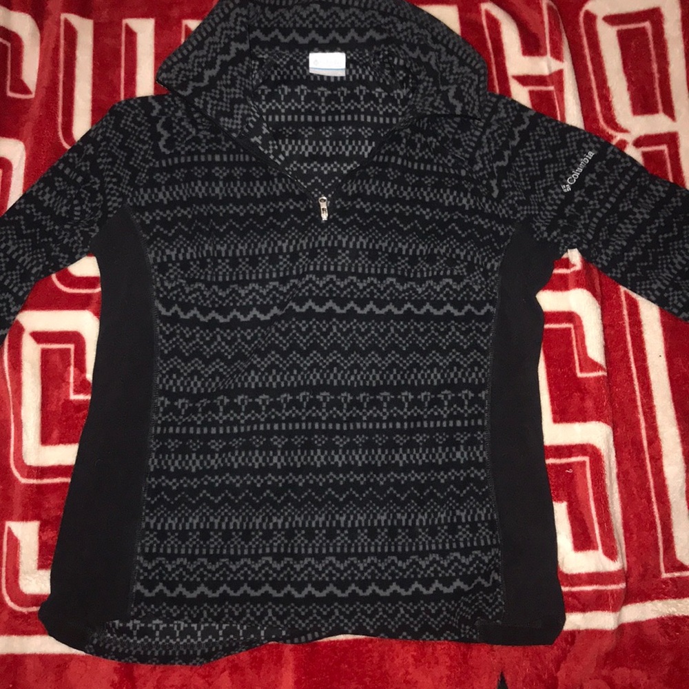 Columbia fleece pullover quarter zip